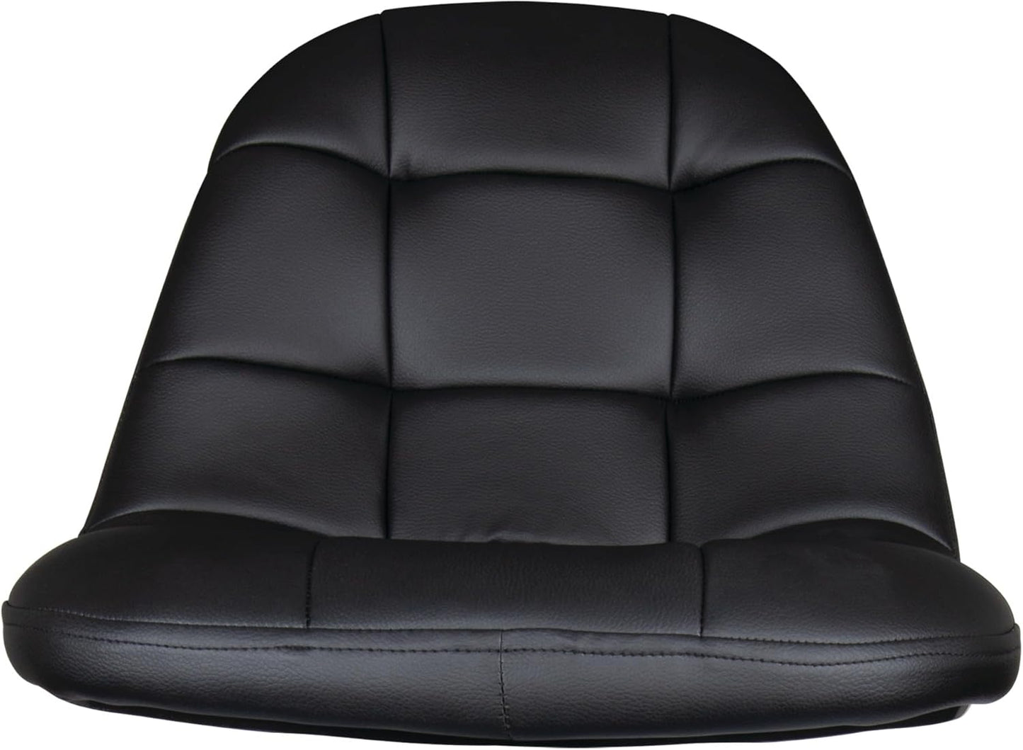 Performance Tool W85031 Pneumatic High Back Adjustable Swivel Bar Stool with Back Support for Home, Bar, and Shop, Black, 26-32-Inches High