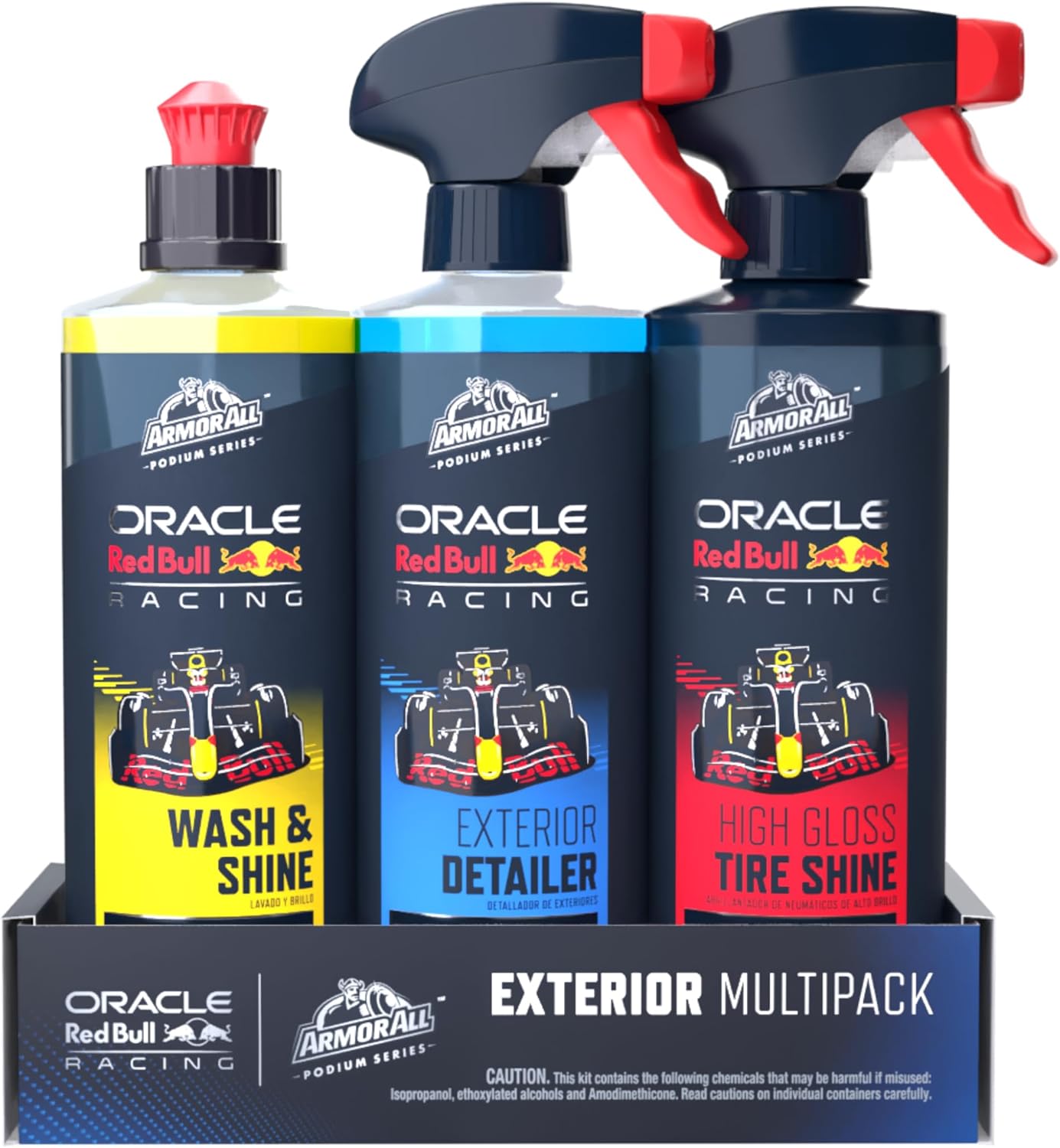 Armor All Podium Series Exterior Car Detailing Kit, 3-Piece Hybrid Ceramic Set