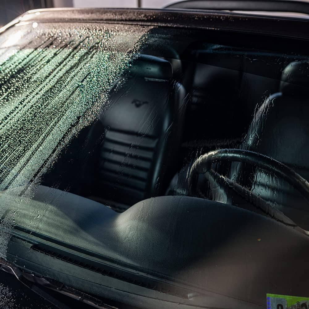 Invisible Glass 92183-2PK Hybrid Ceramic Rain Repellent and Glass Cleaner Cleans and Protects Car Windows and Windshields with Long-Lasting Water-Repellent Si02 Technology, 16 Fl Oz, Pack of 2