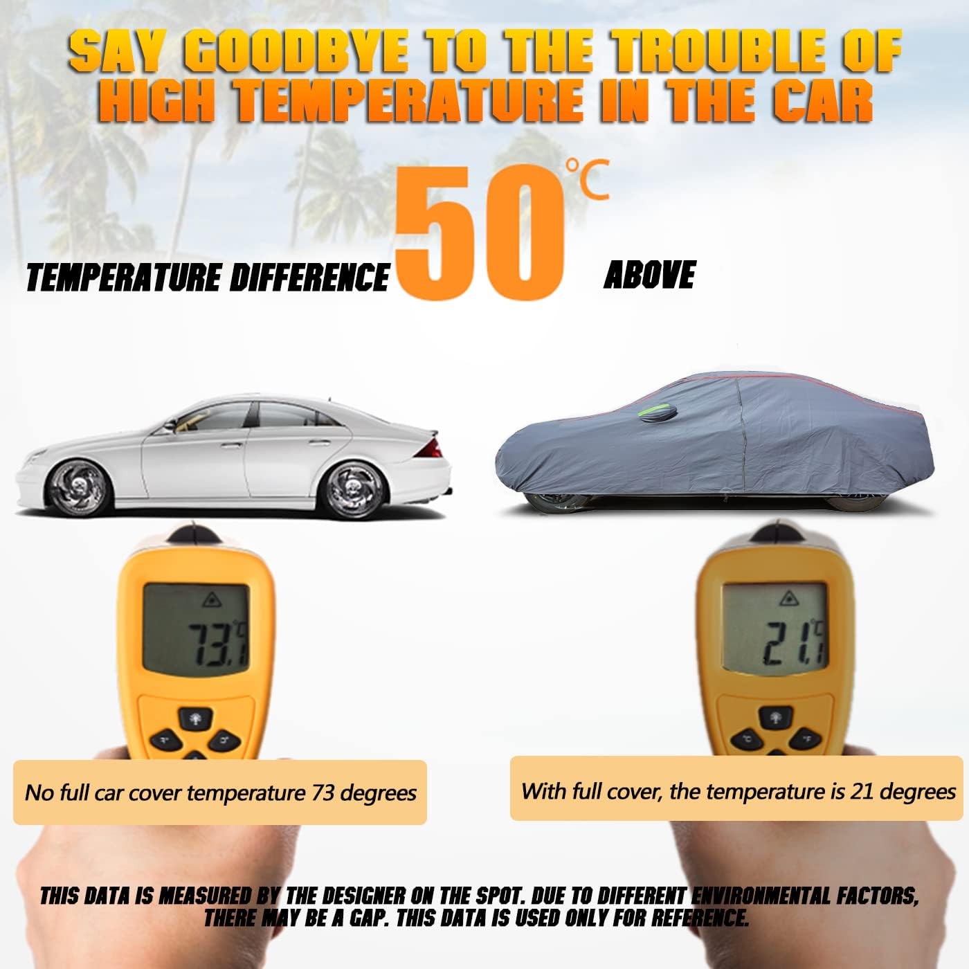 Breathable New Material, Waterproof Car Cover, Locks and Zipper Doors, Sunscreen Waterproof UV Prevention Snowproof Wind and Windproof,Suitable for Indoor Outdoor,for Pickup 180"-206",C6