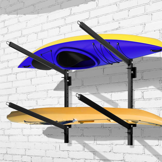 Kayak Storage Rack, Heavy Duty Freestanding Sup Storage Stand for Outdoor Use, Storage Rack for Kayaks, SUPs, Canoe and Paddleboard,…