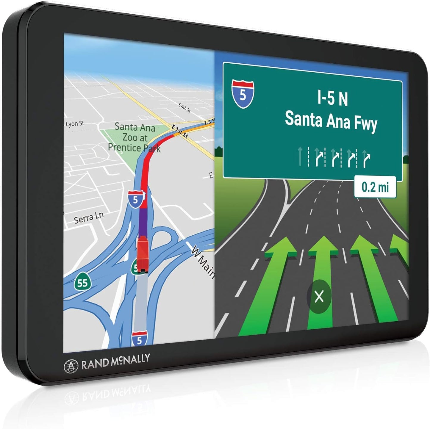 Rand McNally TND T85 8-inch GPS Truck Navigator with Industry's Best Custom Trucking Routes, Rand Navigation 2.0, Download 2025 Maps