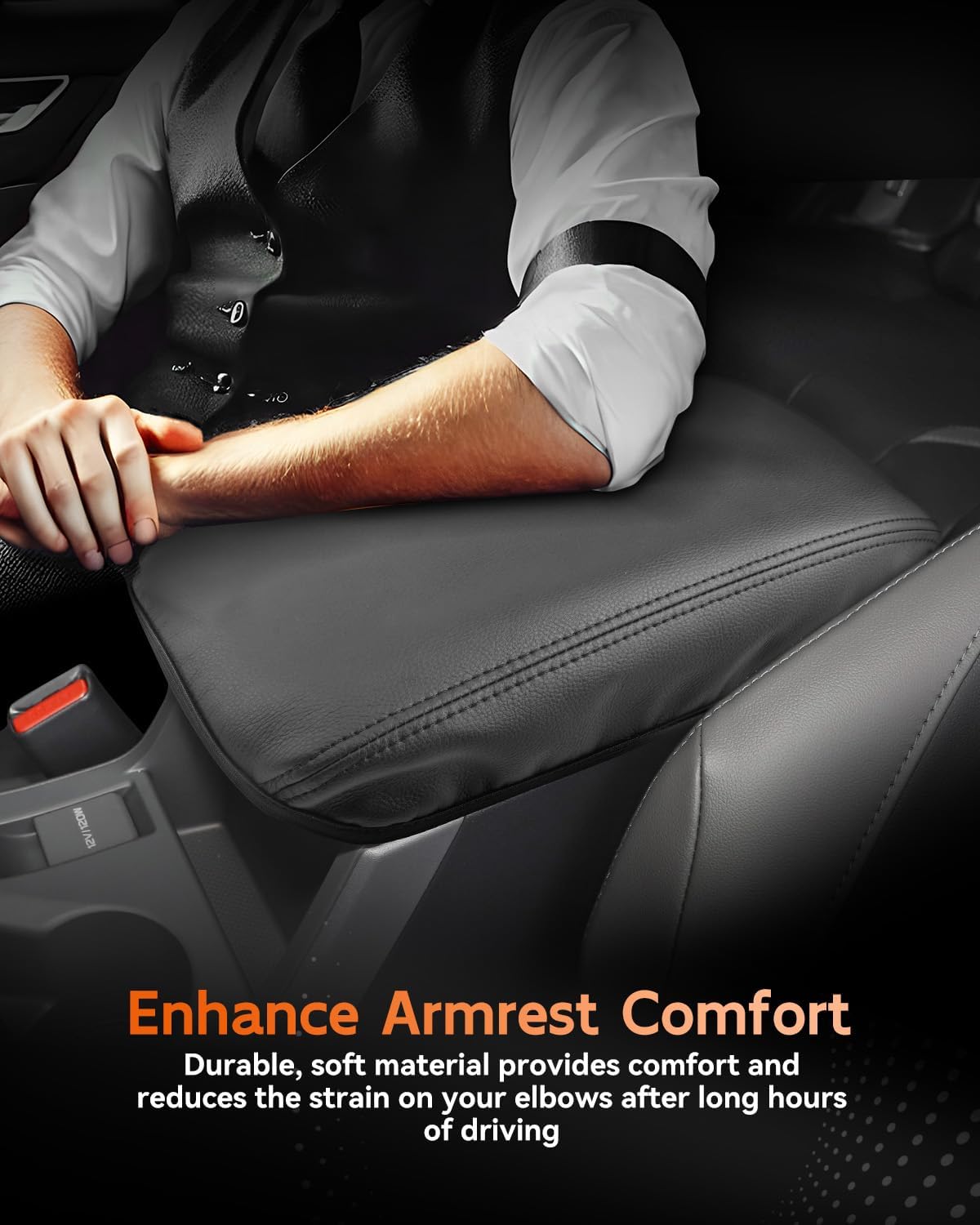 CDEFG for Subaru Impreza 2024-2025 Center Console Cover Armrest Box Cover for Impreza (Base, Sport, RS) 2024 2025 Accessories Console Arm Rest Protector