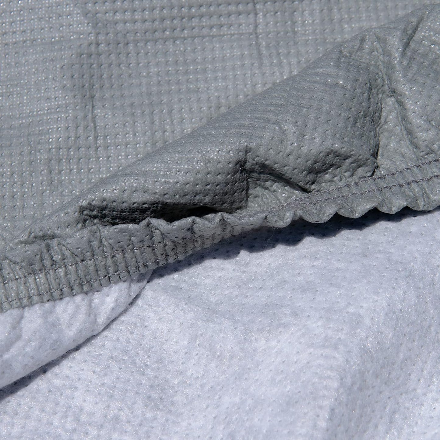 5 Layer Car Cover for Lincoln Mark V 1977-1979 Coupe 2-Door Semi Custom Fit Full Coverage Heavy Duty All Weather Protection Breathable Dust Wind Shield