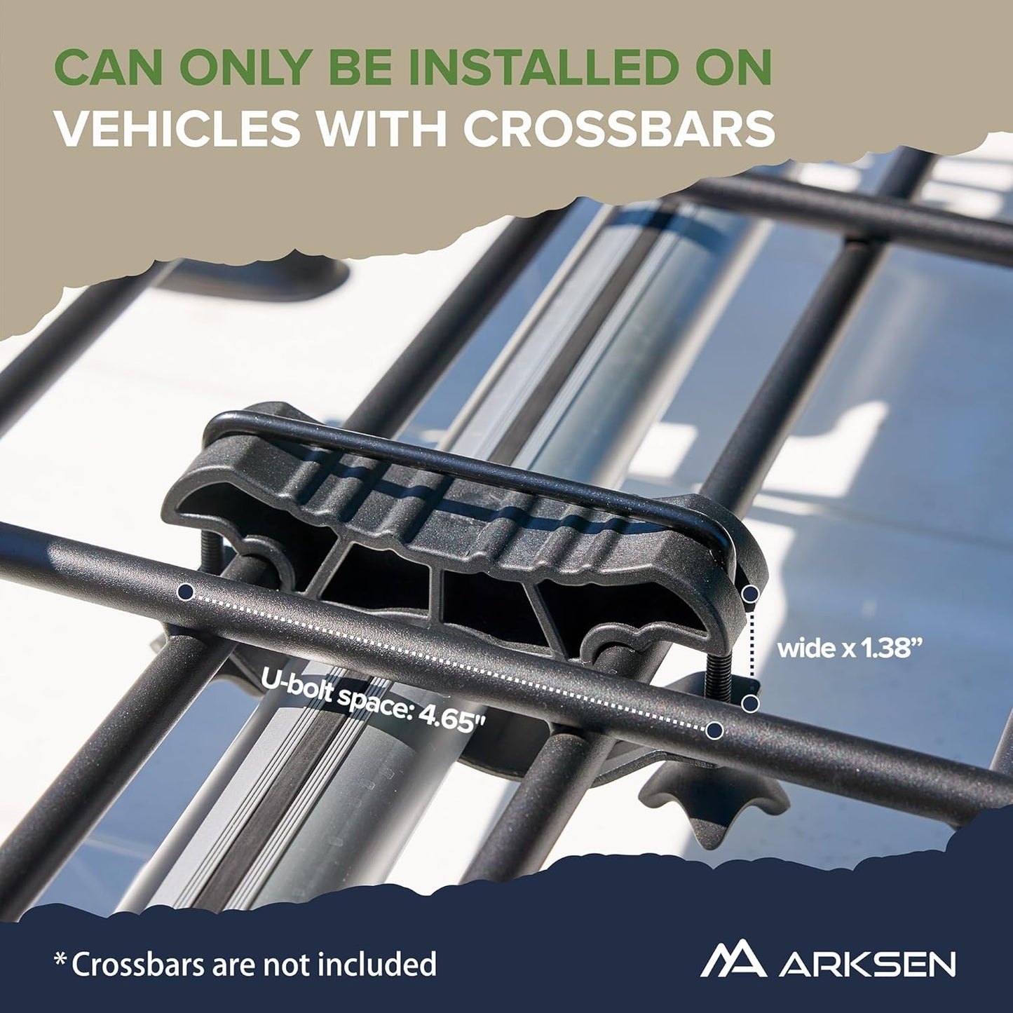 ARKSEN 84 x 39 x 6 Inch Universal 150LB Heavy Duty Roof Rack Cargo with Extension Car Top Luggage Holder Carrier Basket for SUV, Truck, & Car Steel Construction