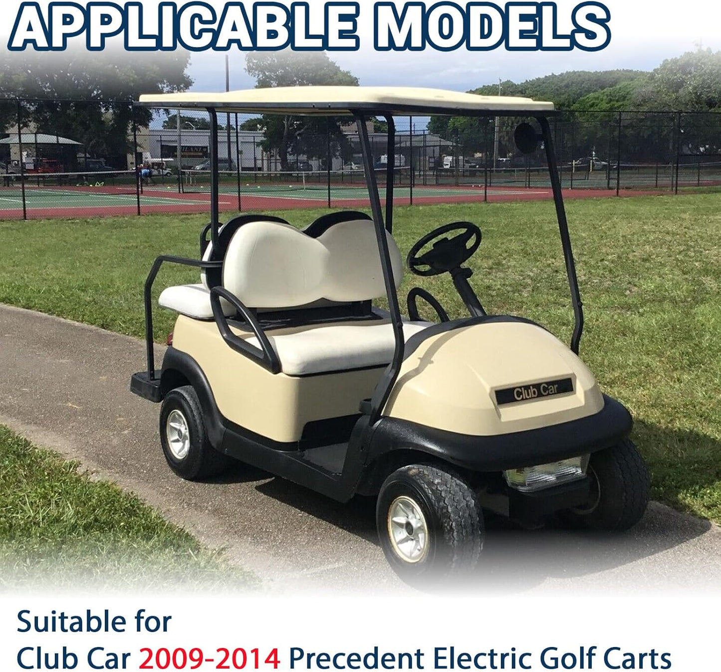 48V 250A Club Car DC Motor Controller, Golf Cart DC Motor Controller Speed Controller Suitable for Club Car Precedent/DS Golf Carts