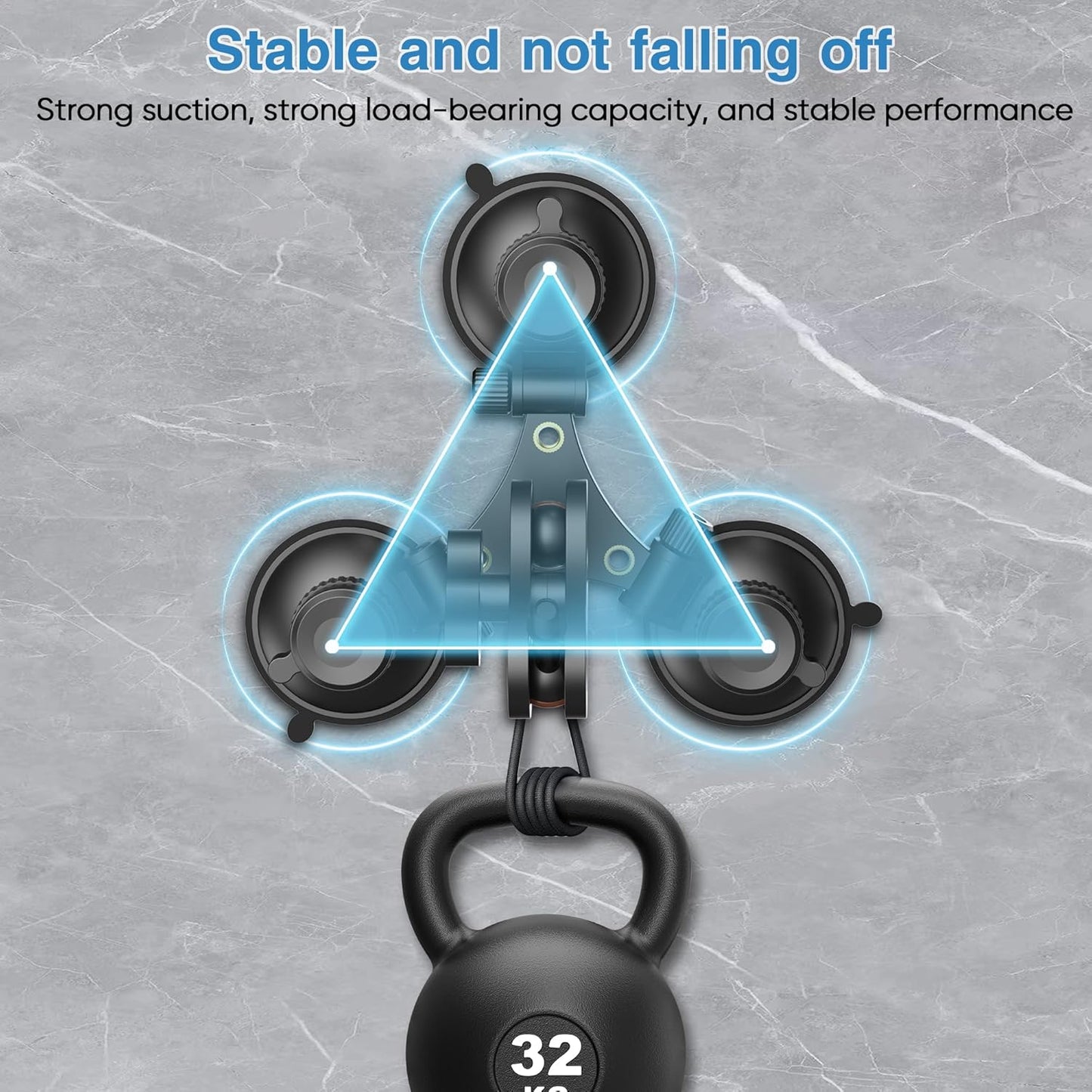 Radar Detector Mount, Triangular Suction Cup Mount,Windshield Radar Detector Suction Cup Bracket (for Uniden DFR Series Radar Models)