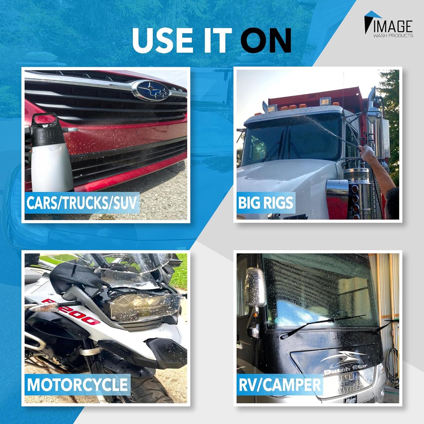 Image Wash Products Bug Remover – (5 Gallon) Best Bug Remover for Cars/Truck Exterior | Bug Cleaner for Vehicles, Car Bug Remover Spray, Bug Off Car Cleaner, Bug Wash for Cars