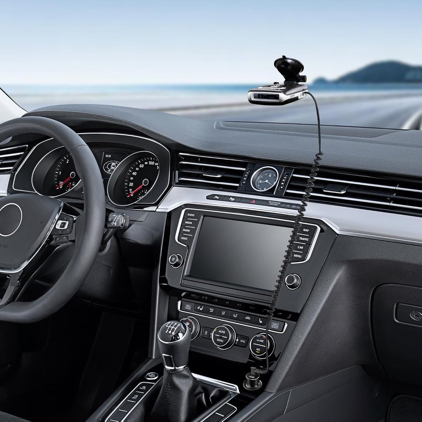 Radar Detector Cable，USB CTo RJ11 Plug Cable 5V-12V Power Cord, Compatible with Escort Radenso XP Beltronics Cobra Whistler 9.8FT, Suitable for 12V Radar detectors