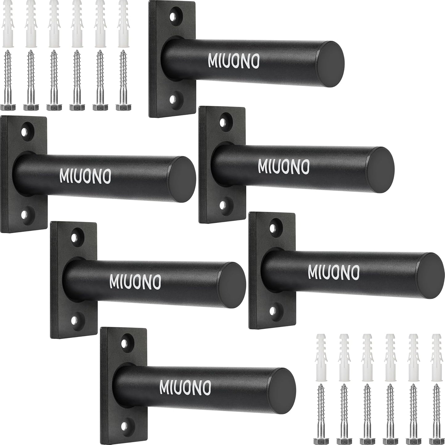 Weight Plate Holder, Wall Mounted Weight Rack Storage for Weight Plates, Home Gym Organizer