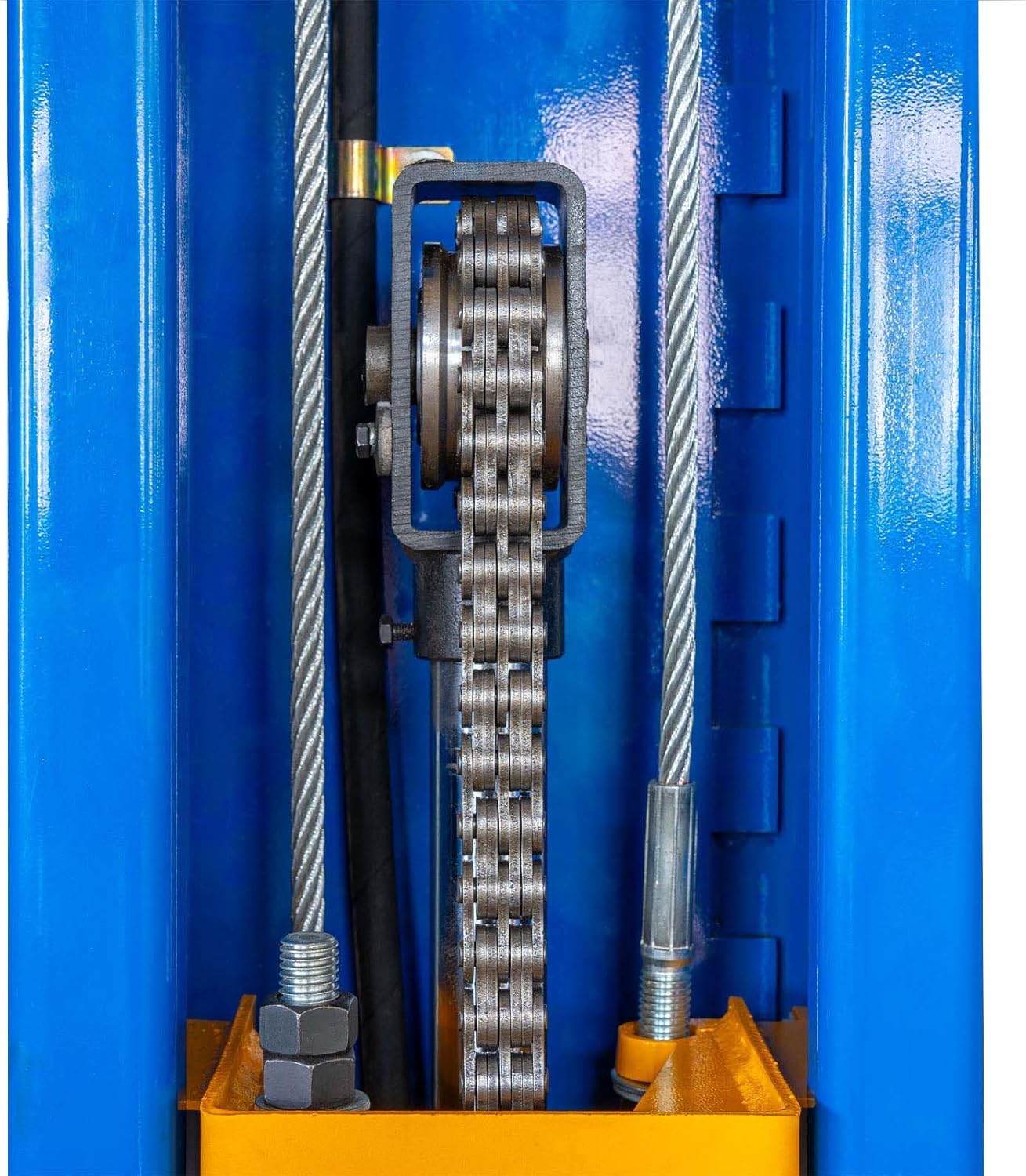 Car Lift Single/2 Post Auto Lifts, 6200/9000/10000LBS Capacity, 240V Hydraulic Truck Hoist, Heavy Duty Auto Lift with Safety Locks for Home Garage (10000LBS Clear Floor 2 Post, 1)