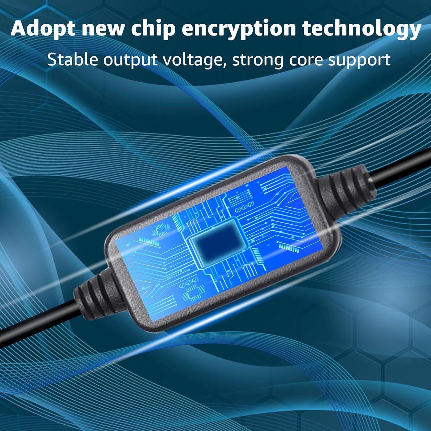 Type-c to RJ11 Radar Detector Power Cable,DC 5V-12V Power Cable Replacement for Uniden, Escort, Radenso XP, Beltronics & Whistler Radar Detectors (13FT Length)