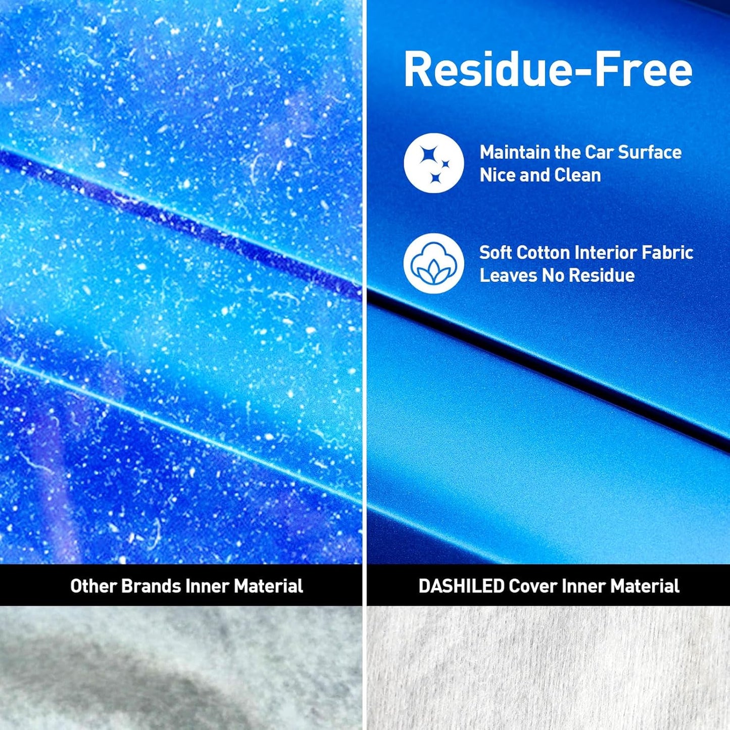 DaShield Ultimum Series Cadillac DeVille 1989-2005 Sedan All Weather Protection Semi Custom Fit Dust, Sun, Snow, Rain Protection Indoor Outdoor