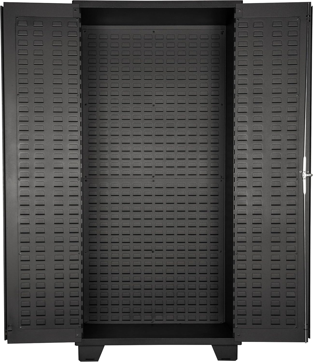 Jamco Tool Storage Cabinets with Bin Mounts, Model DF, Includes 122 Bins, 36-Inch W x 24-Inch D x 78-Inch H, Yellow Bins