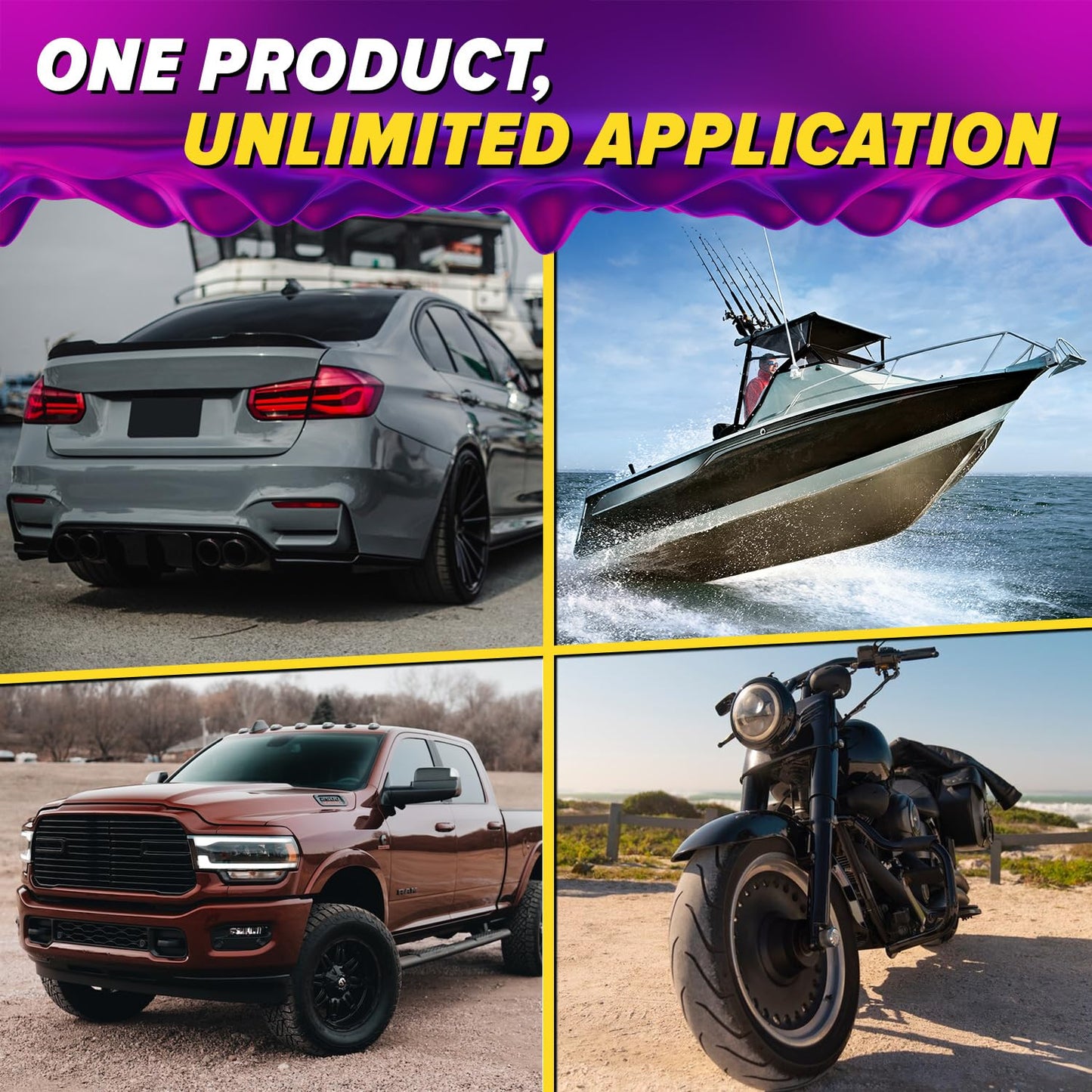 Iron Remover for Car Detailing – Iron Decon Spray, Pulls Out Brake Dust, Rust & Fallout - Contaminant Removal for Car Paint & Wheels, pH Neutral Formula - 16 fl. Oz. (2-Pack)