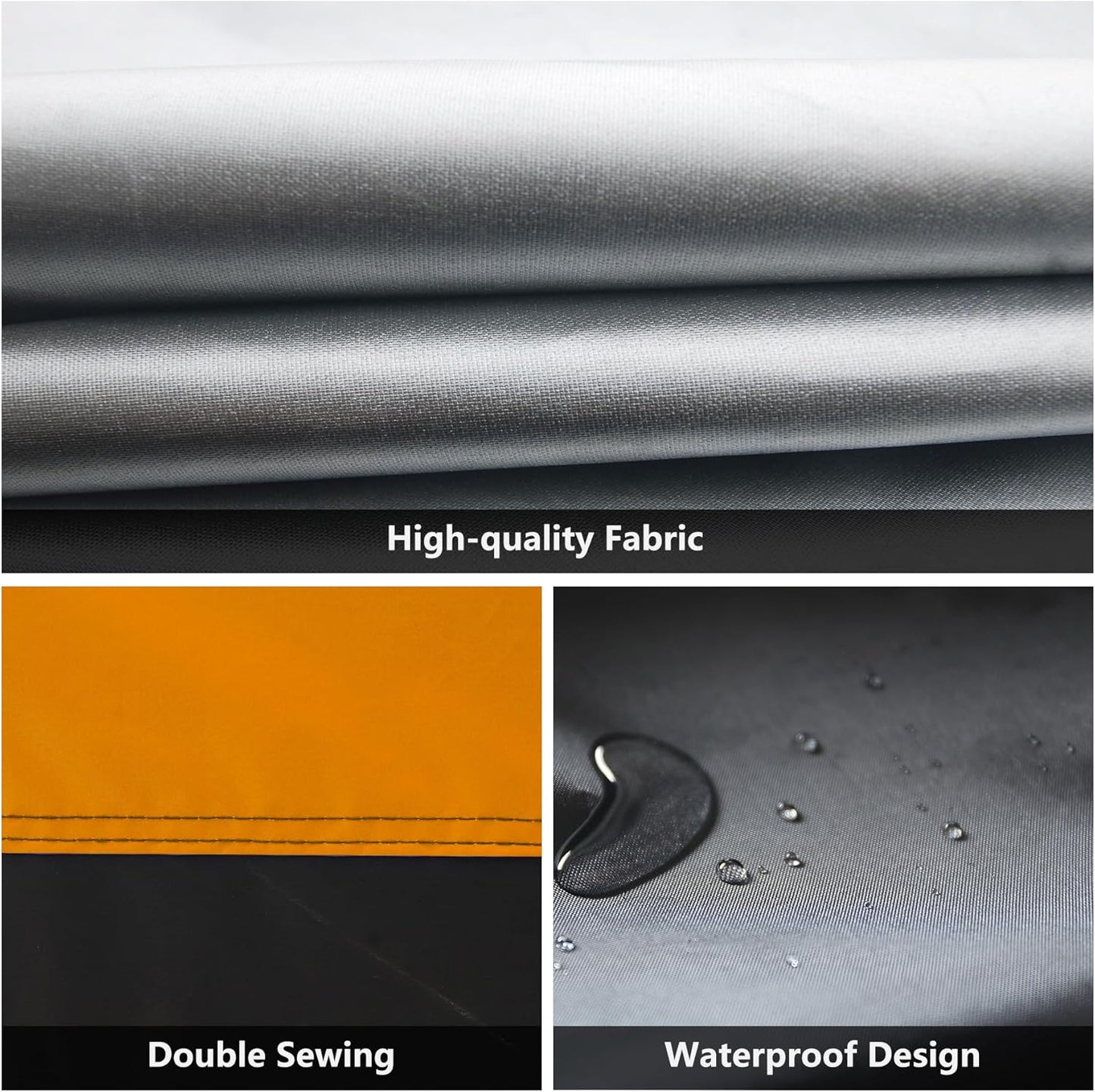 SUV Car Cover Waterproof All Weather,Cover Full Exterior Cover Windproof Outdoor Full Car Cover UV/Snow/Hail/Dust Protection Fit SUV Jeep-Length 182" to 190"