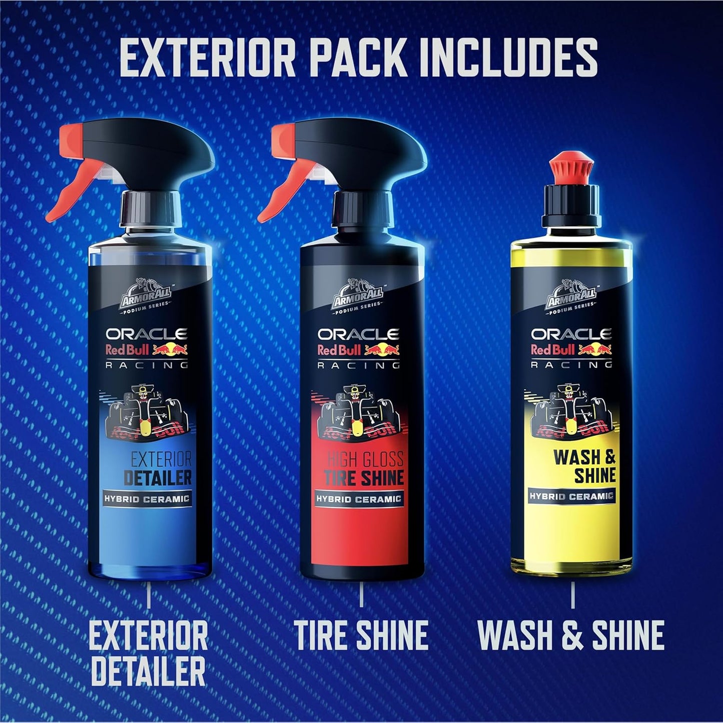 Armor All Podium Series Exterior Car Detailing Kit, 3-Piece Hybrid Ceramic Set