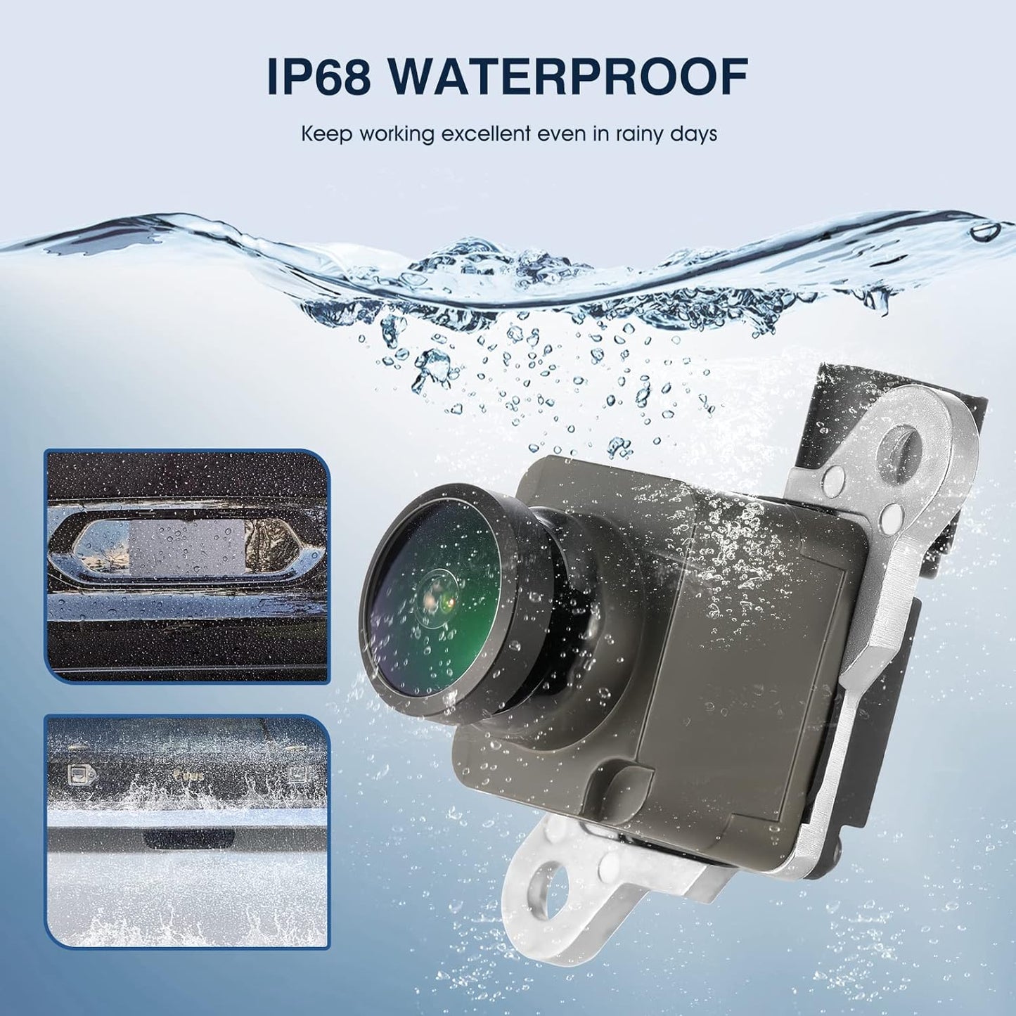 Rear View Backup Camera Compatible with RAM 1500 2500 3500 2013-2018 for Dodge Viper, for RAM 4500 5500 2013-2017, for Chrysler 200 Reversing Parking Assist Camera 56038978AL 56038978AK…