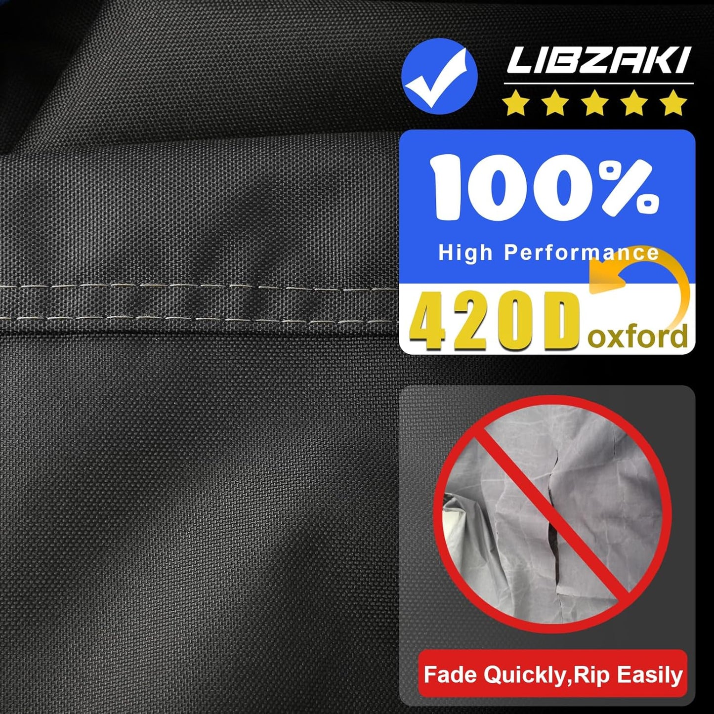 Motorcycle Cover Storage for Touring Models Harley Davidson Road King,Road Glide,Street Glide, Electra Glide,Heritage Classic,Low Rider-ST,and Most Motorcycles RED