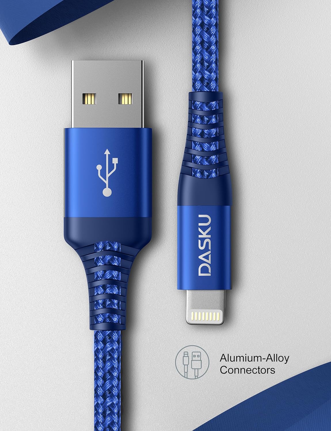 [Apple MFi Certified] 3Pack 3FT iPhone Charger Nylon Braided Lightning Cable Fast Charging iPhone Charger Cord Compatible with iPhone 14/13 / 12/11 / Pro Max/X/Xs Max/Xr / 8/7 / 6/5/iPad