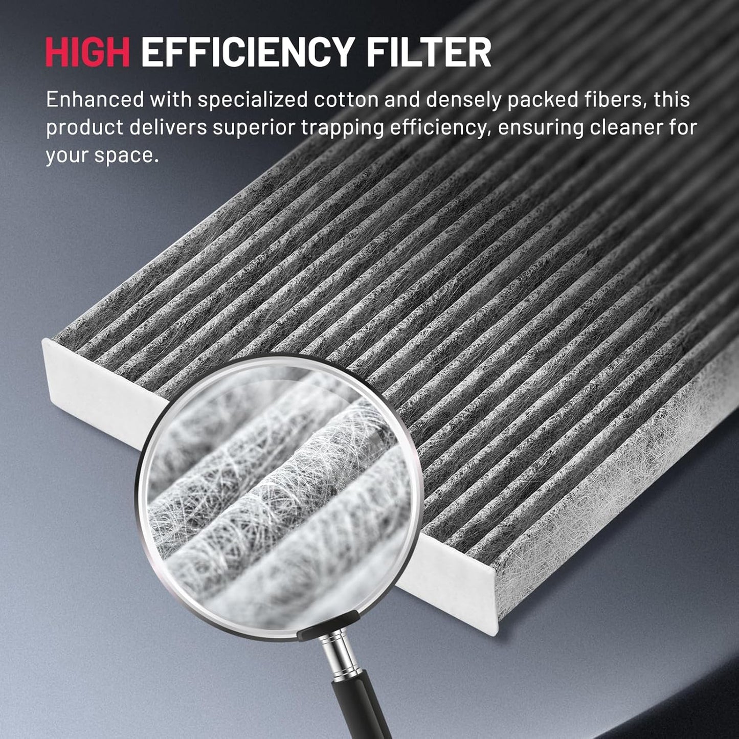 BDFHYK CF11177 Cabin Air Filter with Activated Carbon Compatible with Nissan Sentra 2013-2019, LEAF 2011-2023, Juke 2011-2017, Cube 2009-2014, Replace# 272773DF0A