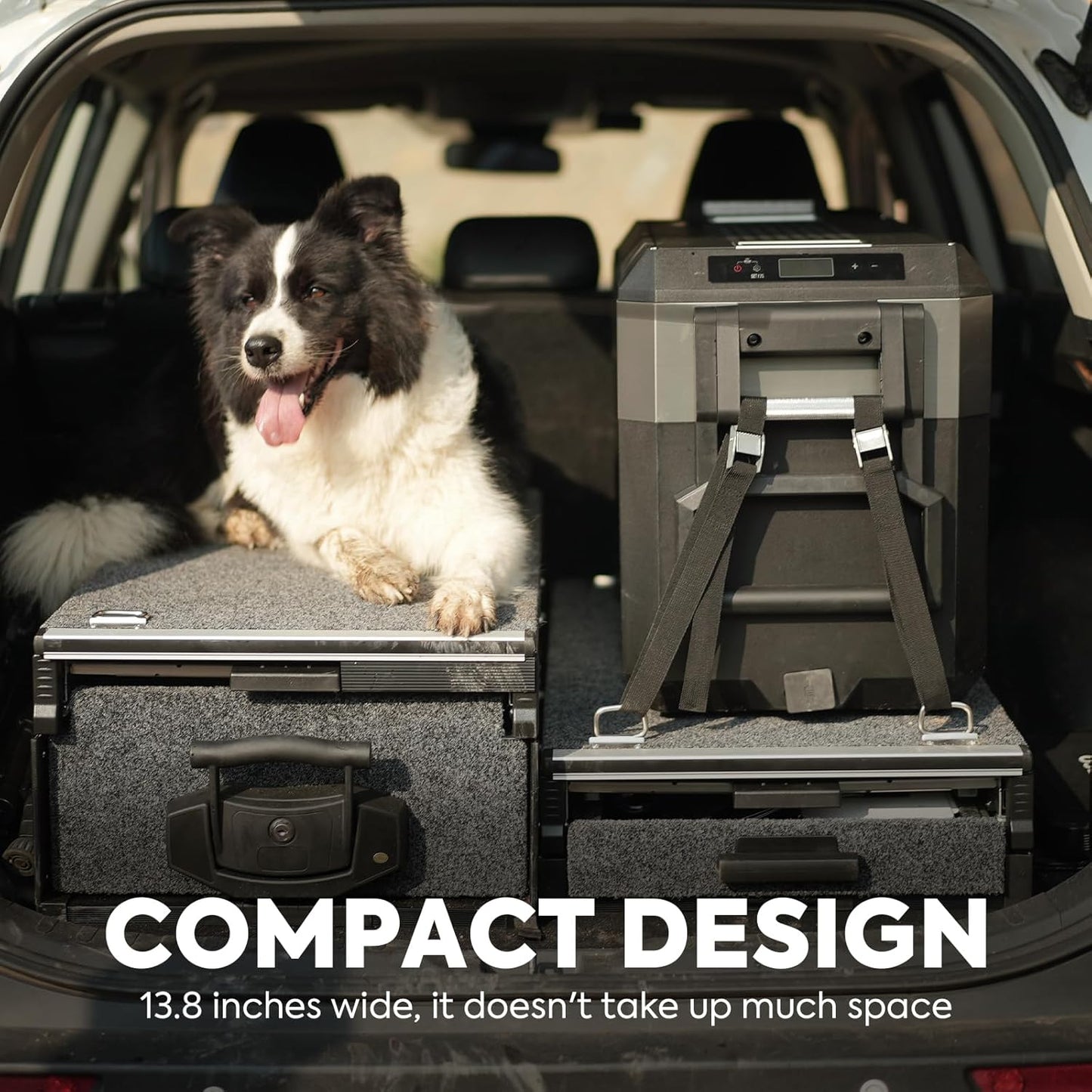 ICECO JP40 Pro 12 Volt Car Refrigerator, Portable Fridge Freezer for Camping, Car Fridge Powered by SECOP, 12V refrigerator for Car & Home, DC 12/24V, AC 110/240V, Multi-directional Lid