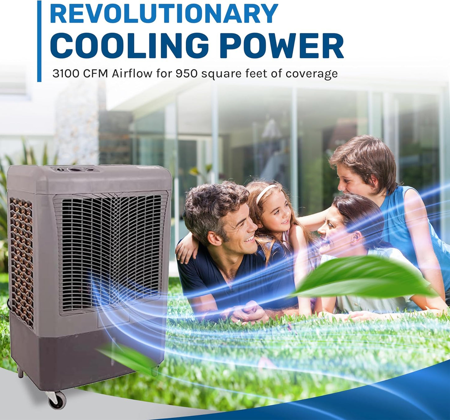 Hessaire MC37M 3100CFM Evaporative Cooler