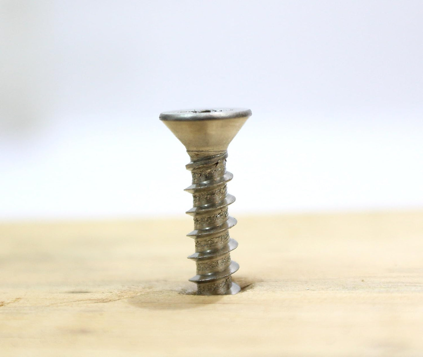 Bolt Dropper #10 X 1-3/4'' Stainless Steel Flat Head Phillips Wood Screw, (100 pc), 18-8 (304) Stainless Steel Sheet Metal Screws- Type A Point, Plain Finish, Threads That Bind
