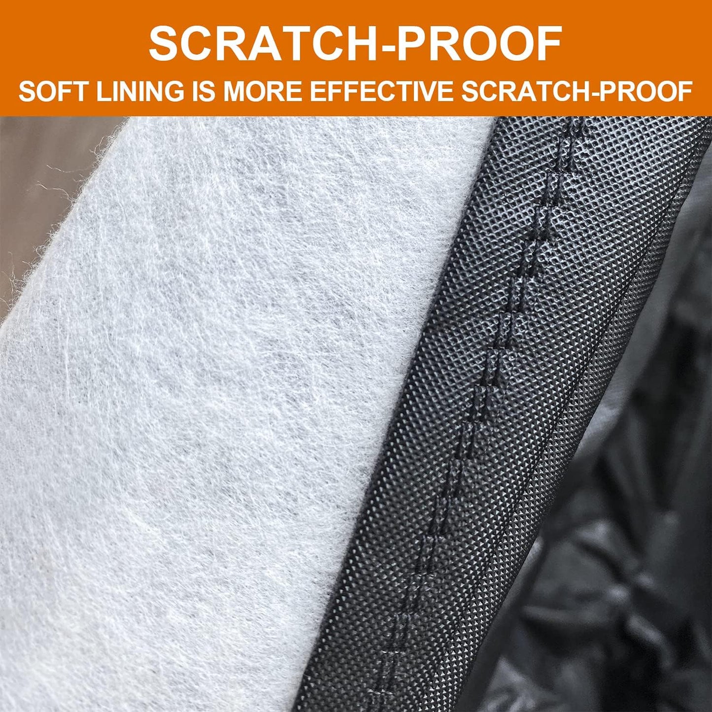 Kayme 7 Layers Truck Cover Fit Ford Ranger (2019-2025) Super Cab/Crew Cab Bed, Waterproof All Weather, Heavy Duty Outdoor Pickup Truck Cover Sun UV Rain Protection.