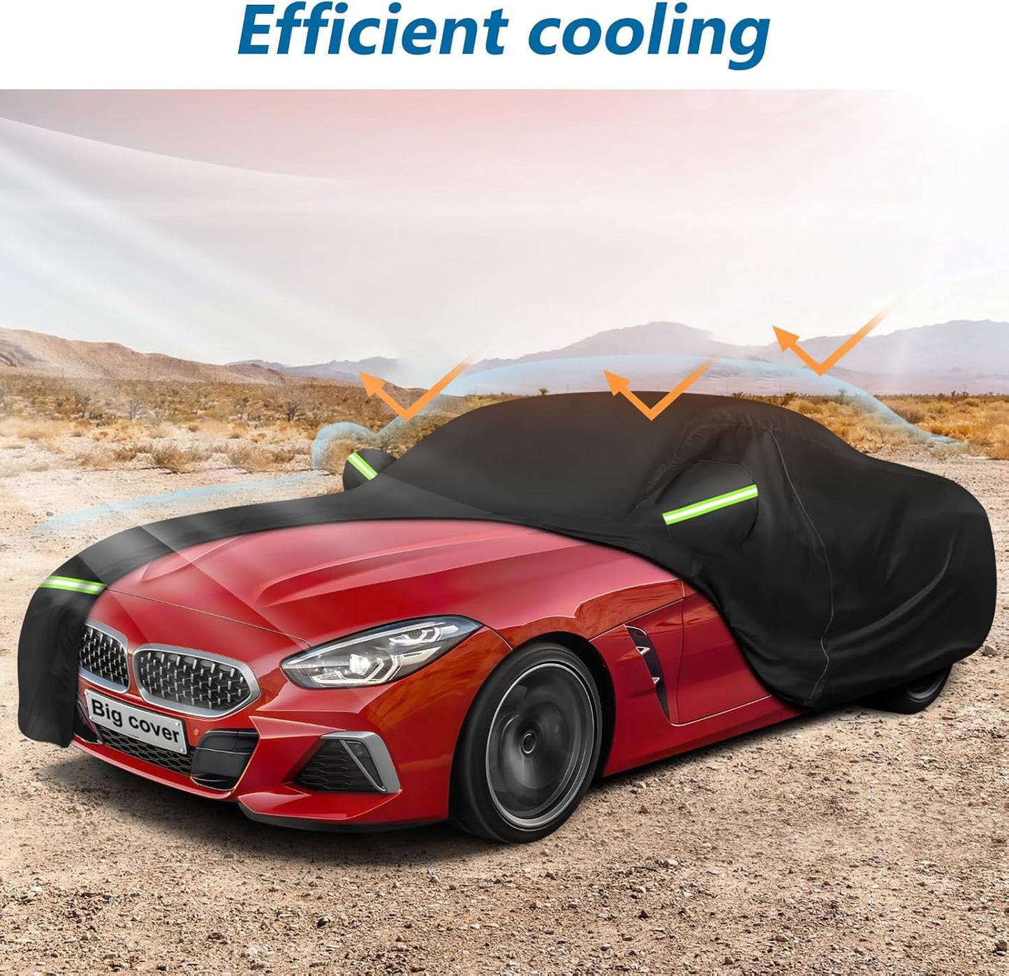 Car Cover for BMW Z4 E85 E86 E89 G29 Z4 M40i Coupe Roadster 2002-2025 Z4 Automobiles, Waterproof 420D Oxford Cover Outdoor Full Car Covers with Zipper Windproof Heavy Duty All Weather (Black)