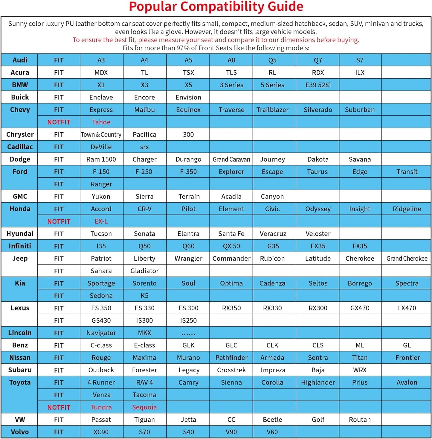 1pc Edge Wrapping Comfortable Car Front Seat Cover Cushion Pad Mat Protector, Anti-Slip Bottom Seat Cushion Cover for Auto with PU Leather(Beige)