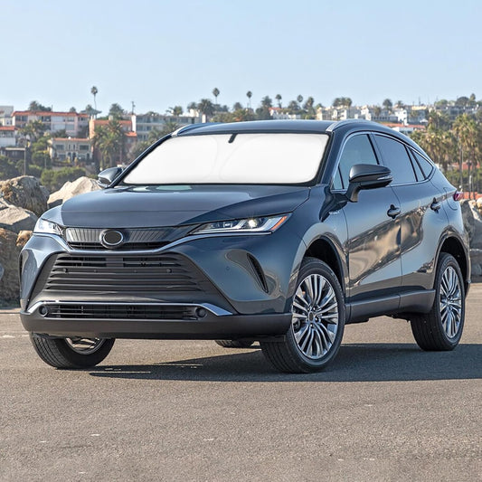 for Venza Sunshade Windshield Sun Shade for 2020 2021 2022 2023 2024 2025 Toyota Venza, LE, XLE, Limited, SUV Accessories Windshield Cover UV Protector Window Shields for Front Windscreen Block UV