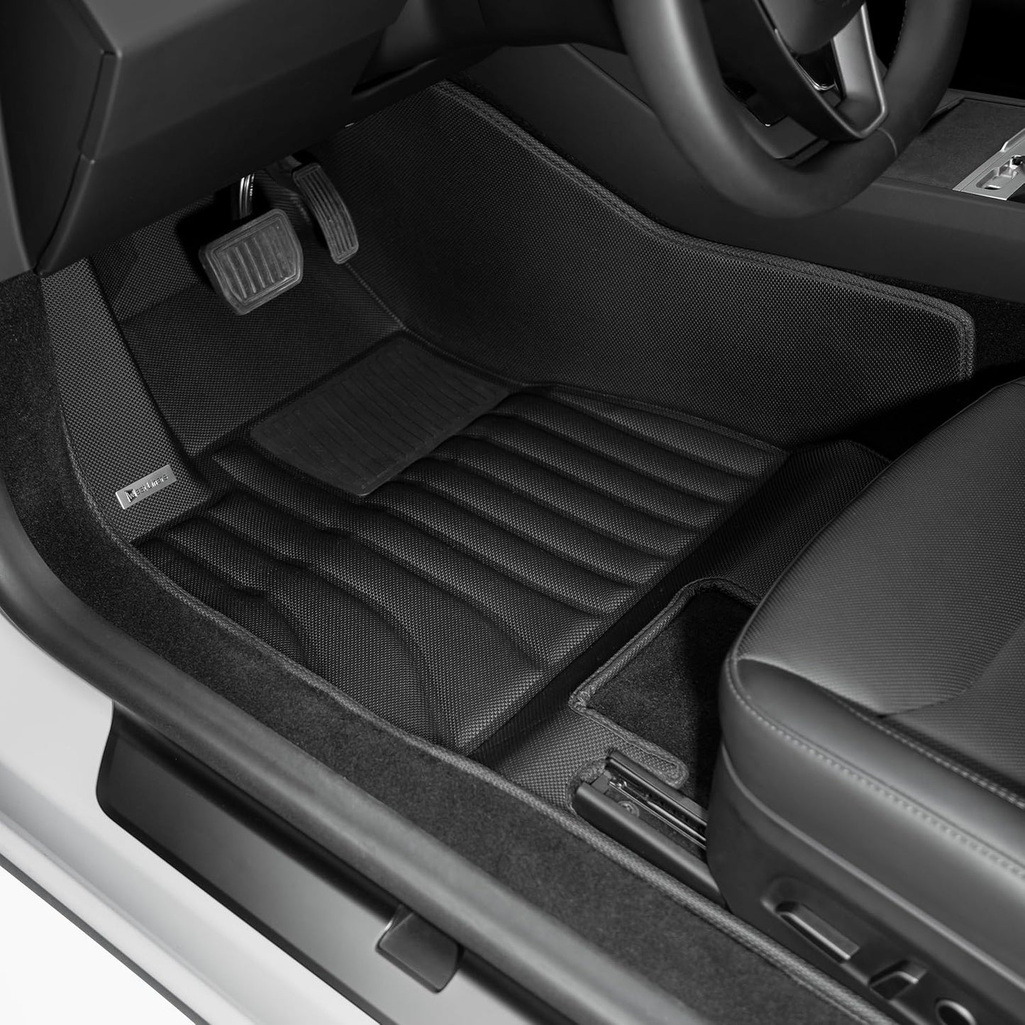 Extreme Coverage Tesla Model 3 Floor Mats 2025 2024 Premium Design Custom Fit 100% Eco-Friendly -All Weather 3D Floor Mats for Tesla Model 3 Highland Cargo Liner Trunk Accessories 6pcs