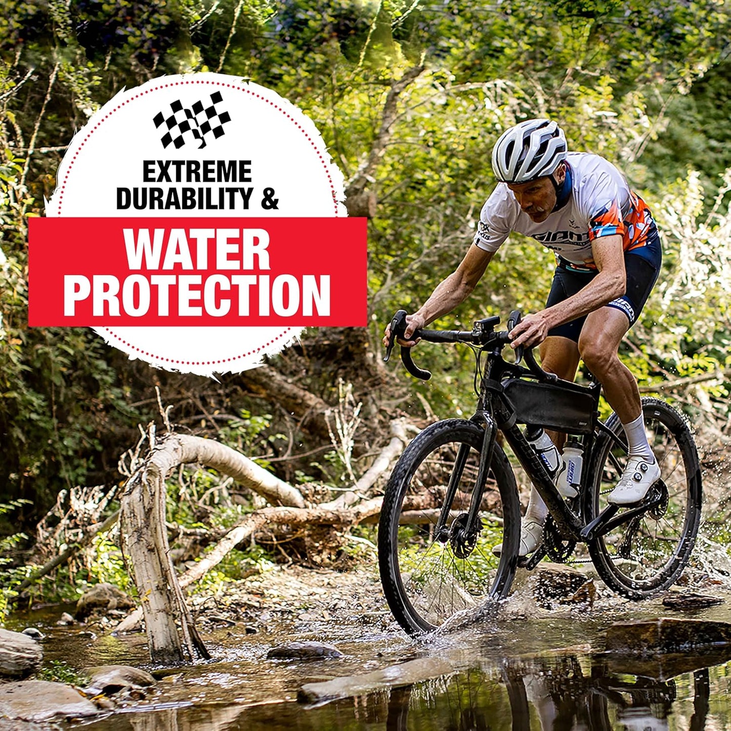 Finish Line WET Bicycle Chain Lube, 4-Ounce Drip Squeeze Bottle