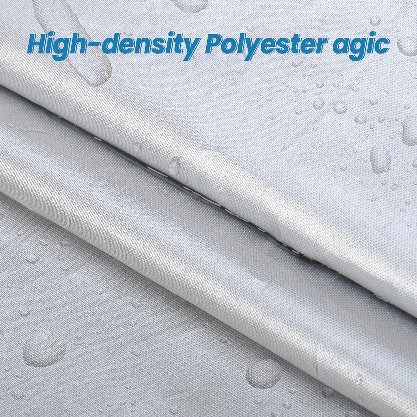 Car Cover Waterproof All Weather for SUV - All-Weather Windproof Design for Automobiles (Rain/Sun/Scratch Resistant), Universal Fit SUV Up to 190’’ (Upgrade)