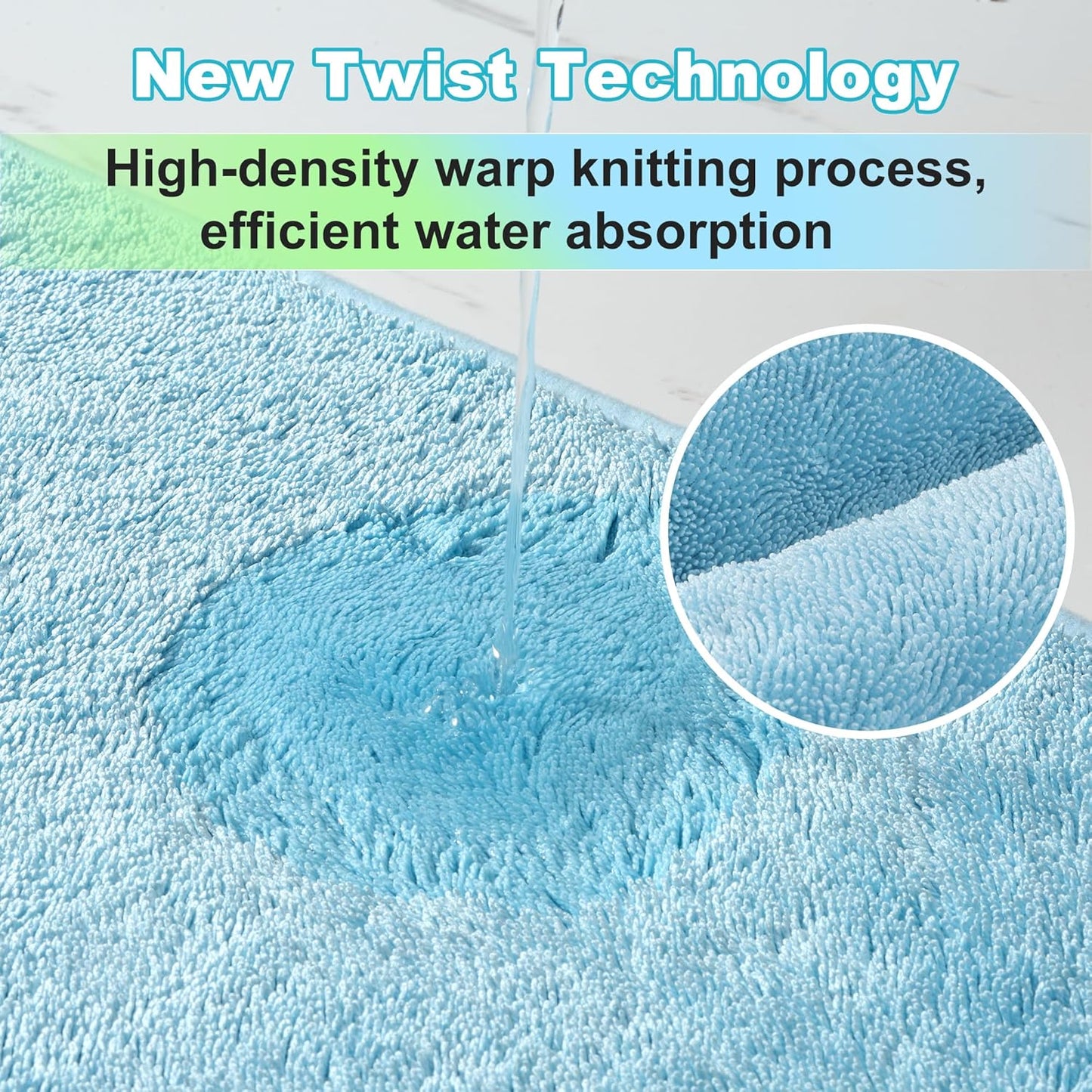 JOYMOOP Car Dry Towel, Quick Drying, Large Size, Microfiber Cleaning Cloth, Blue, 29.5 X 63 Inches, 1 Pack for Boates, RVs, SUVs, Trucks, Cars