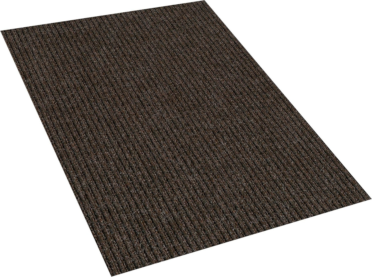 KOECKRITZ Heavy Duty Durable All Weather Indoor/Outdoor Non Slip Entrance Mat Rugs and Runners for Office Business Building Home Garage Front Door (4' x 16', Brick)
